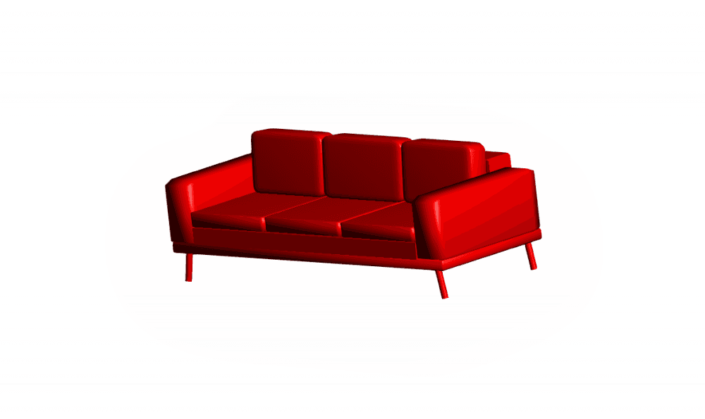 sofa.obj 3d model