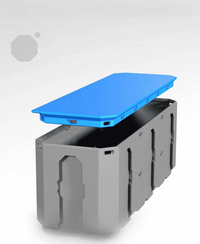 3x1 - Drop-In Lid 3d model