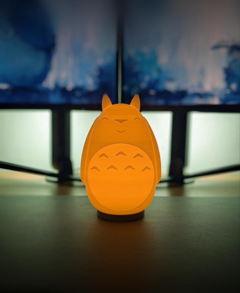 Totoro Lamp - Cordless 3d model