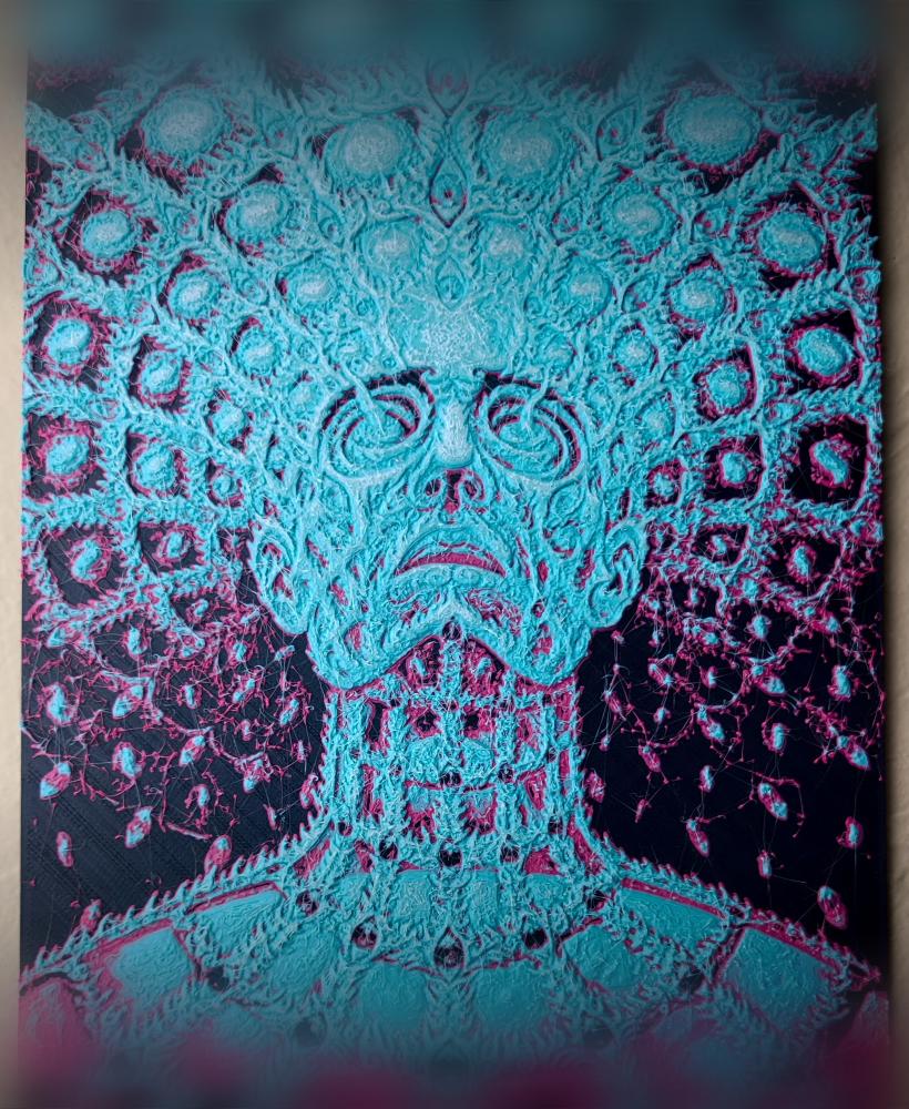 Tool Band Art - Alex Grey 3d model