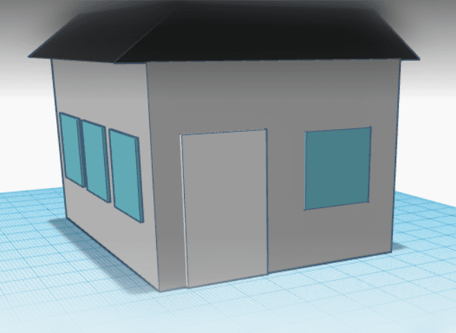 house planter 3d model