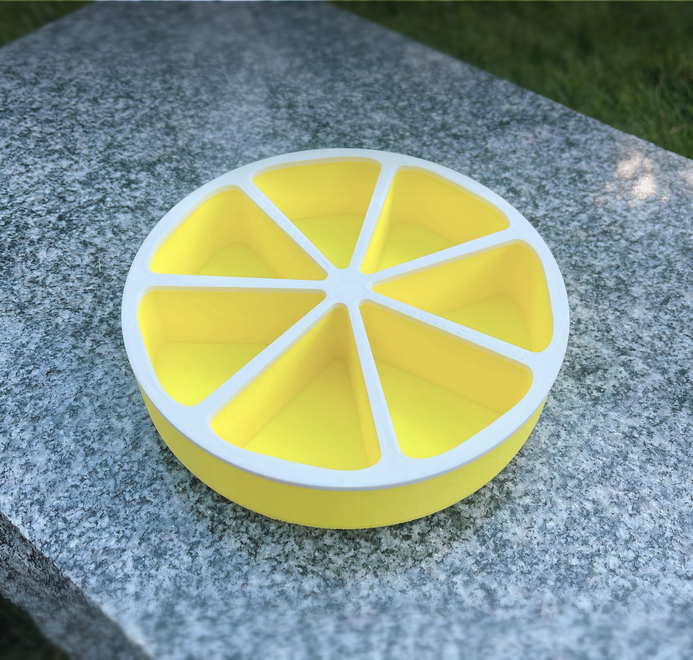 Lemon Trinket Tray 3d model