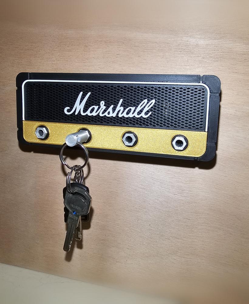 Marshall key holder 3d model