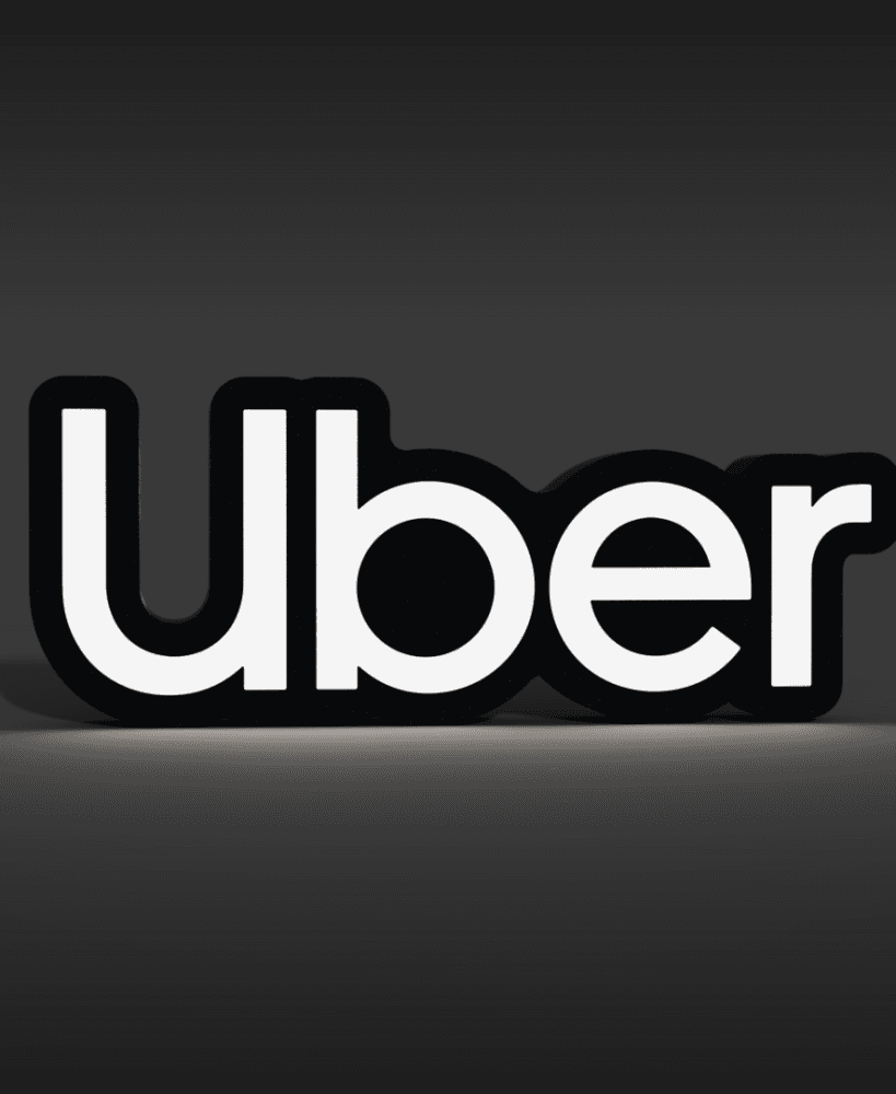 Uber Lightbox LED Lamp 3d model