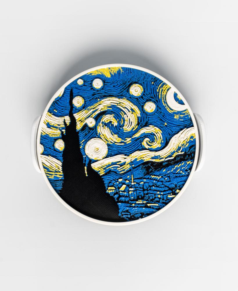 Starry Night Coaster 3d model