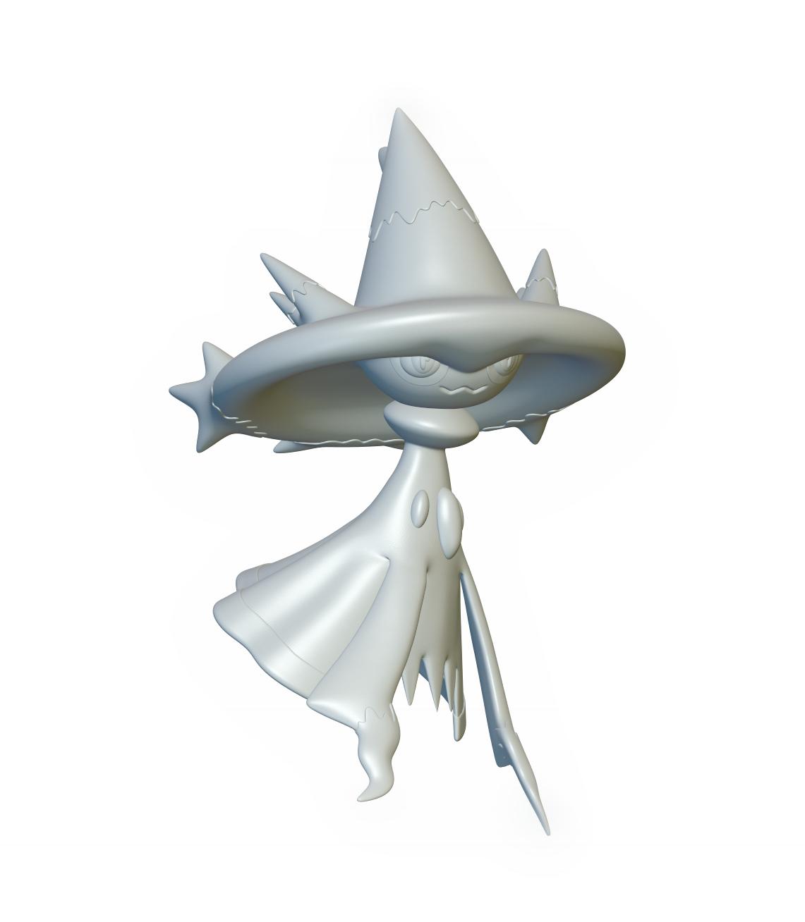Pokemon Mismagius #429 - Optimized for 3D Printing 3d model