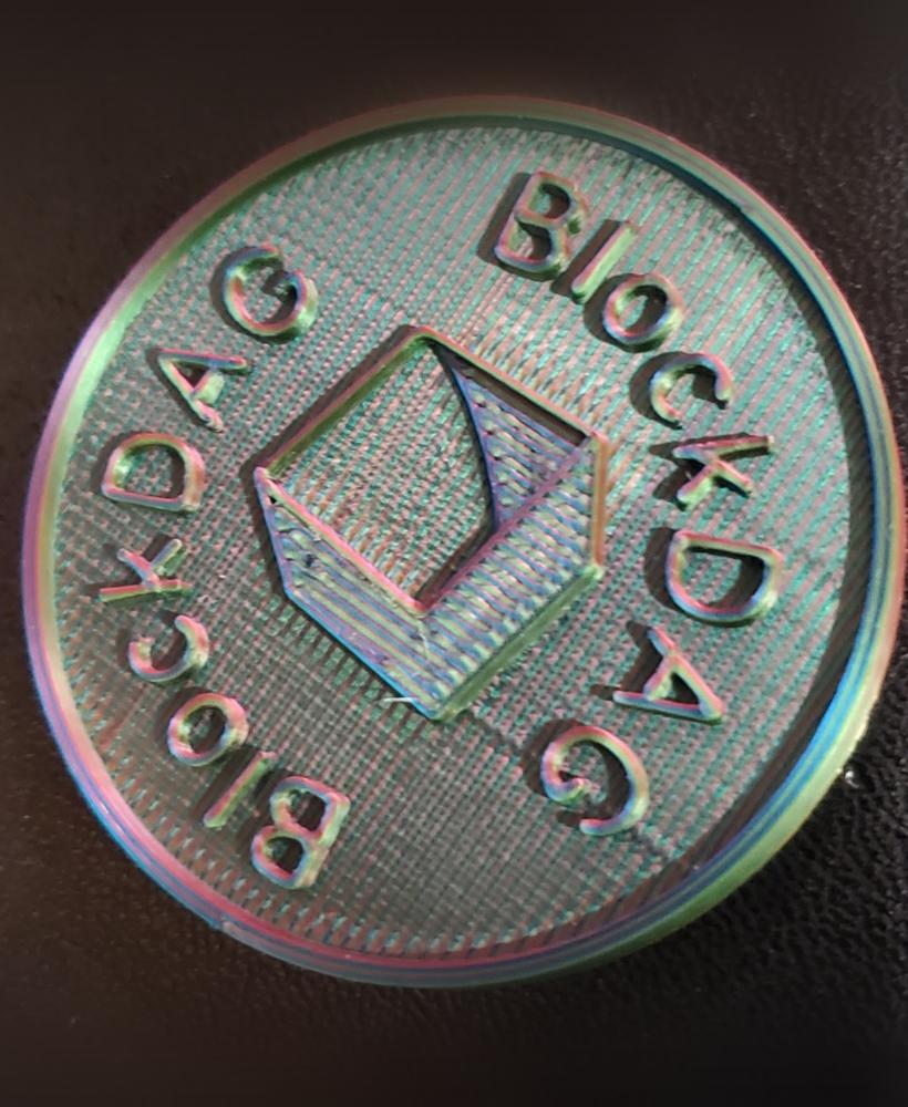 bdag_coin.stl 3d model