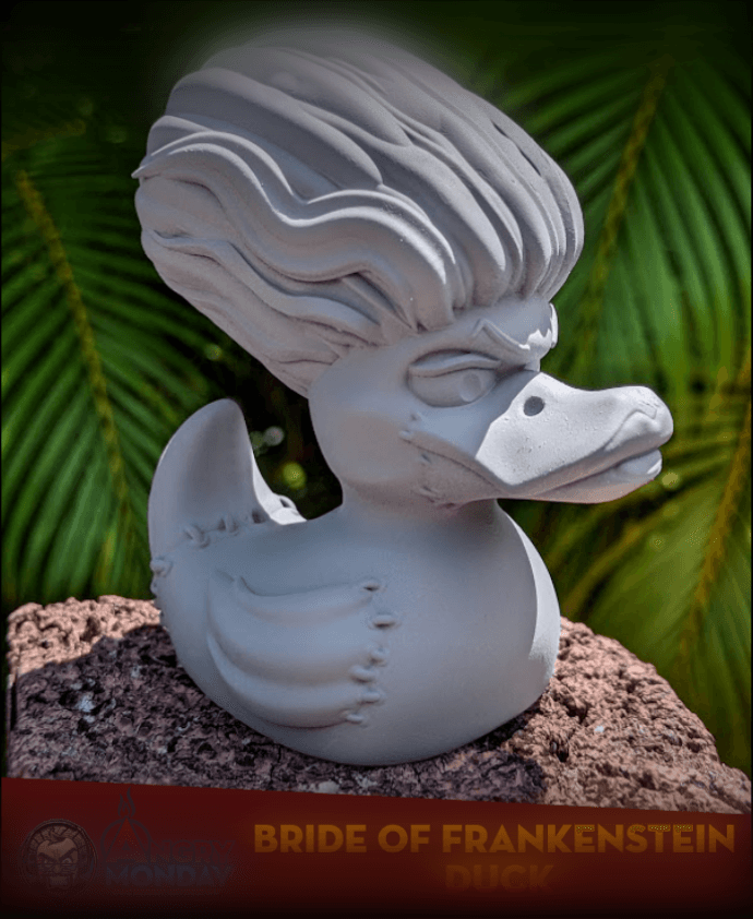 Bride of Frankestein Duck 3d model