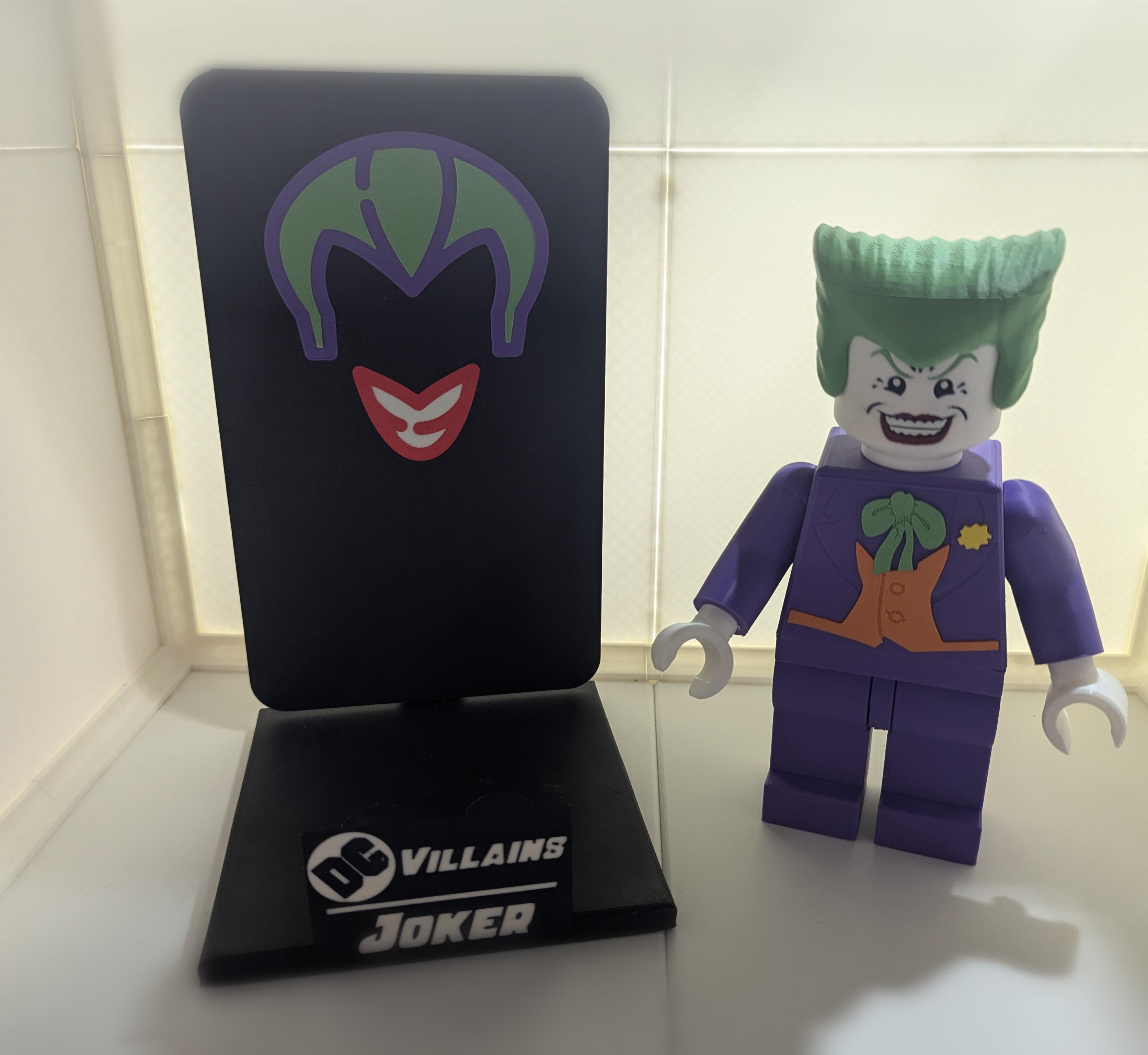 Joker Backer Plates 3d model