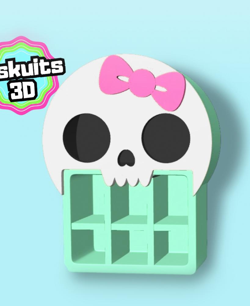 Lady Skull.stl 3d model