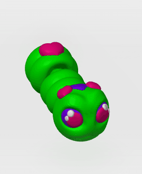 Tiny's Caterpillar 3d model