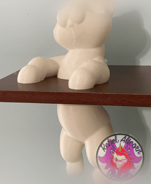Timmy Ghost Kitty Shelf Buddy 3d model