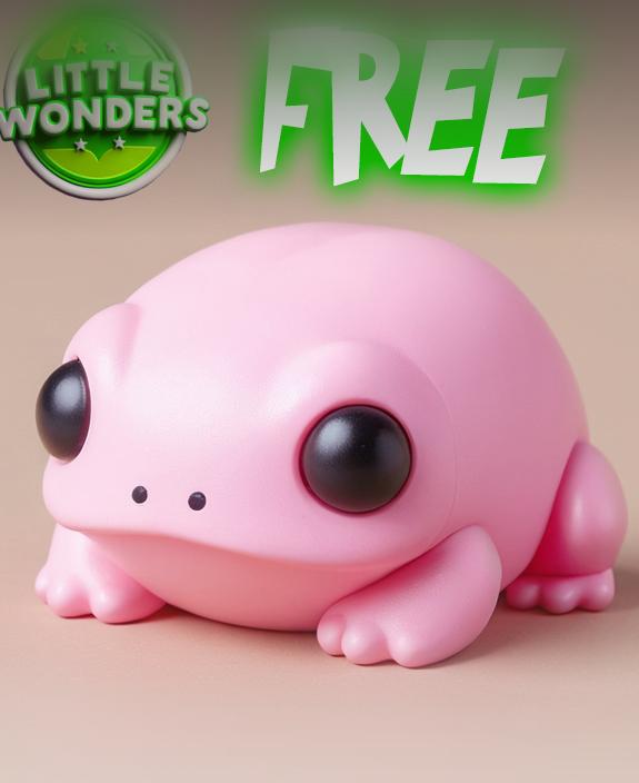 Baby Frog 3d model