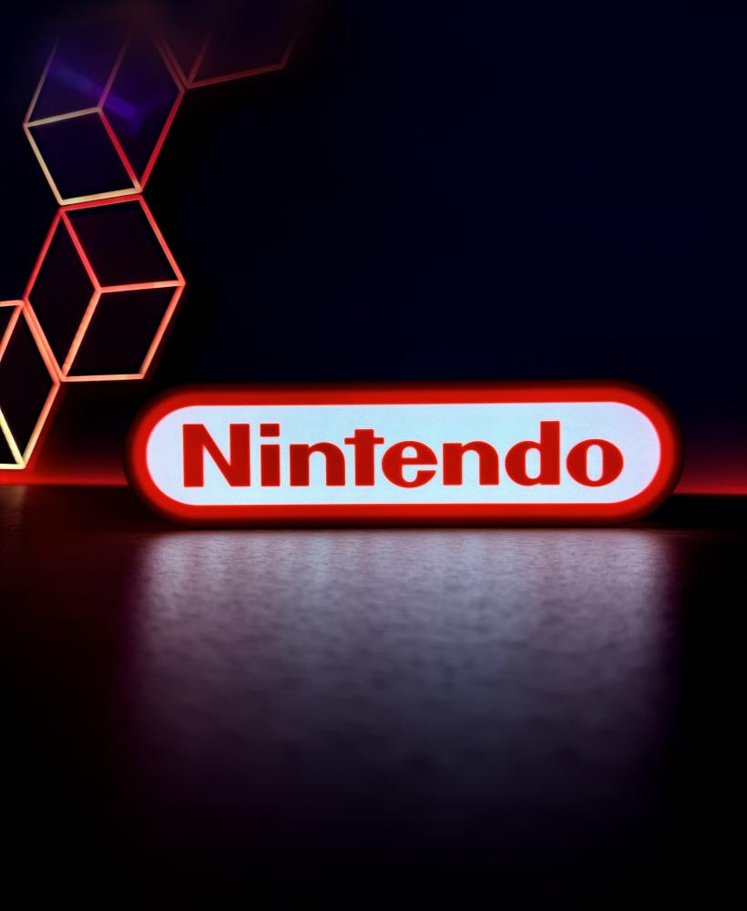 N Logo Light Box 3d model