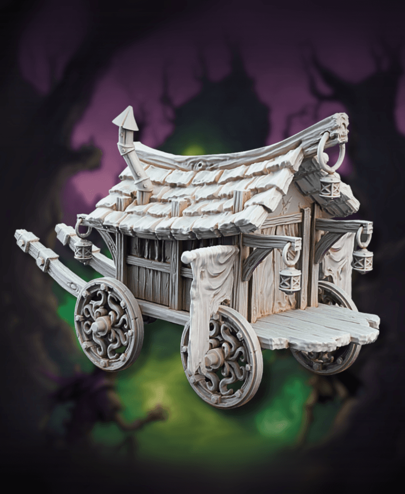 Caravan Wagon 3d model