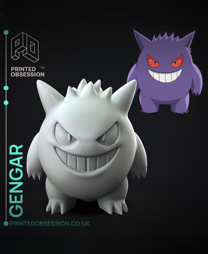 Gengar - Pokemon - Fan Art 3d model