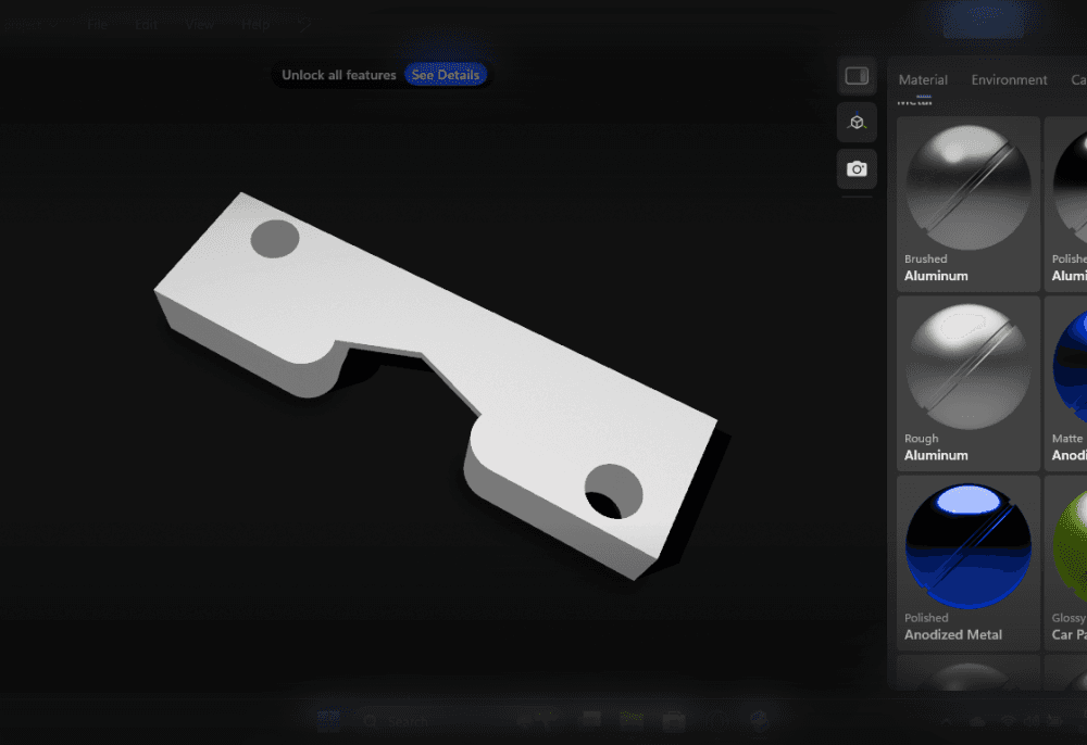 lincoln 210mp wire inlet guide 3d model