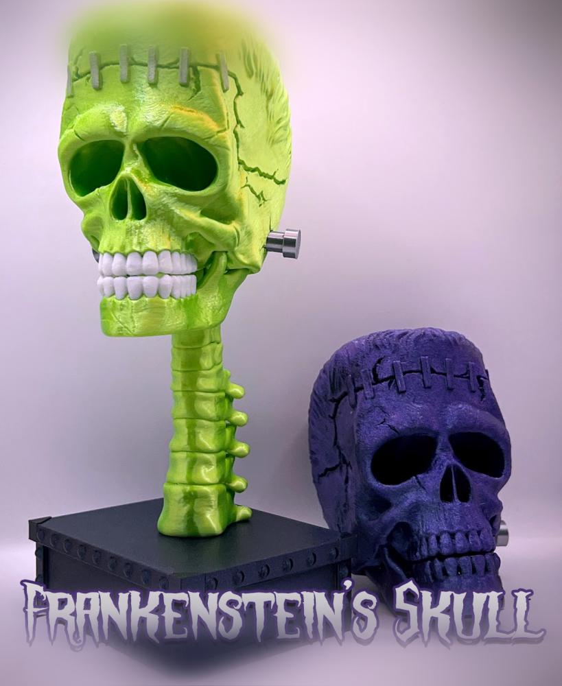 Frankenstein's Skull 3d model