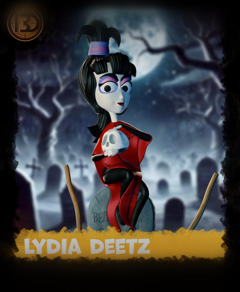 Lydia Deetz 3d model