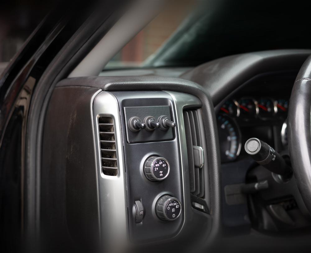 2014-2018 Silverado and Sierra Toggle Switch Panel 3d model