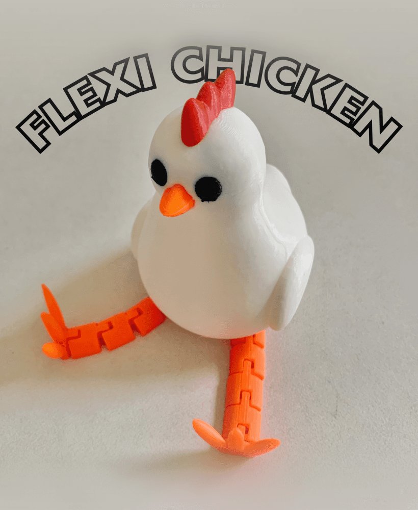 Flexi Chicken 3d model