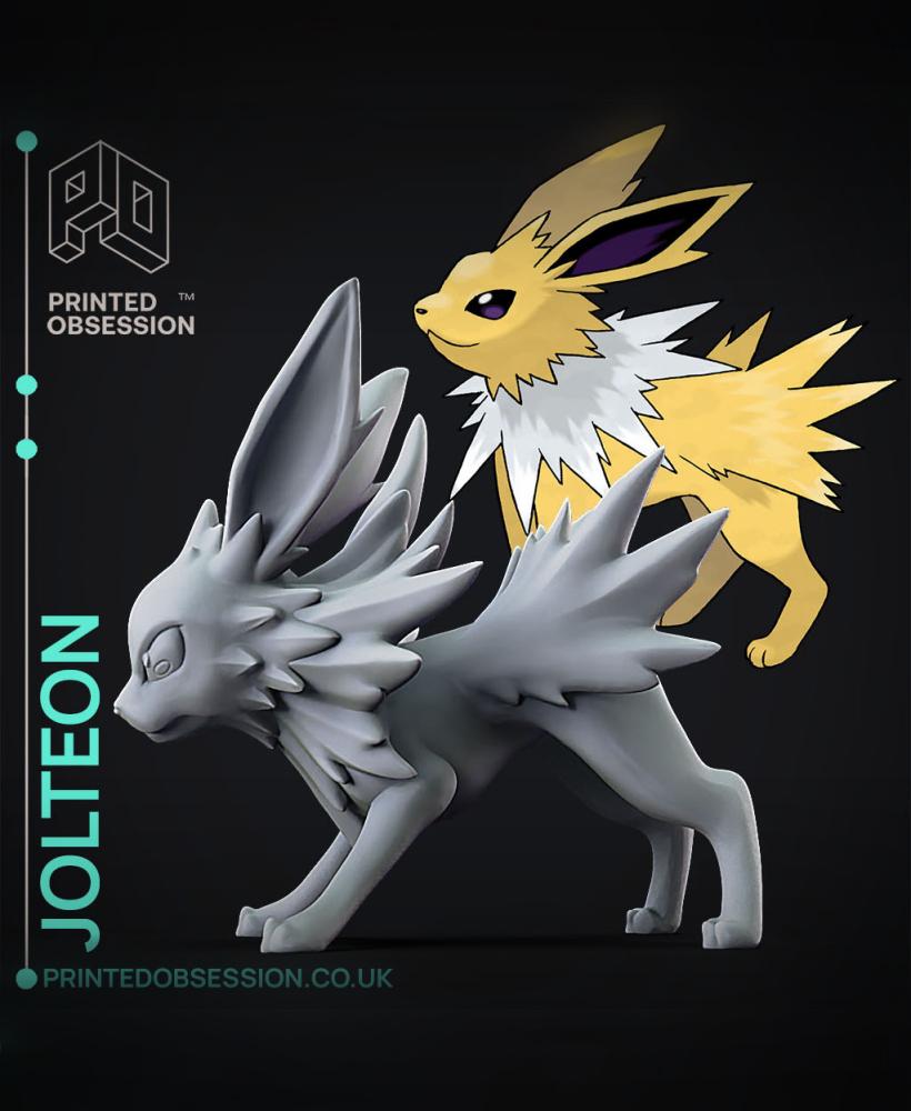 Jolteon - Pokemon - Fan Art 3d model