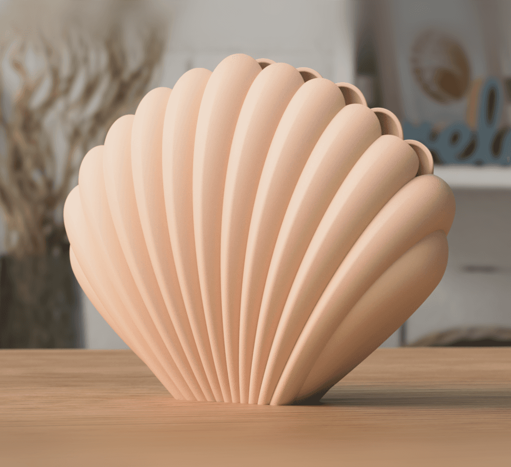 Sea Shell Vase 3d model