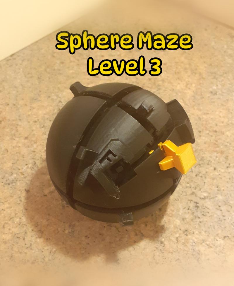 Sphere Maze Level 3 3d model