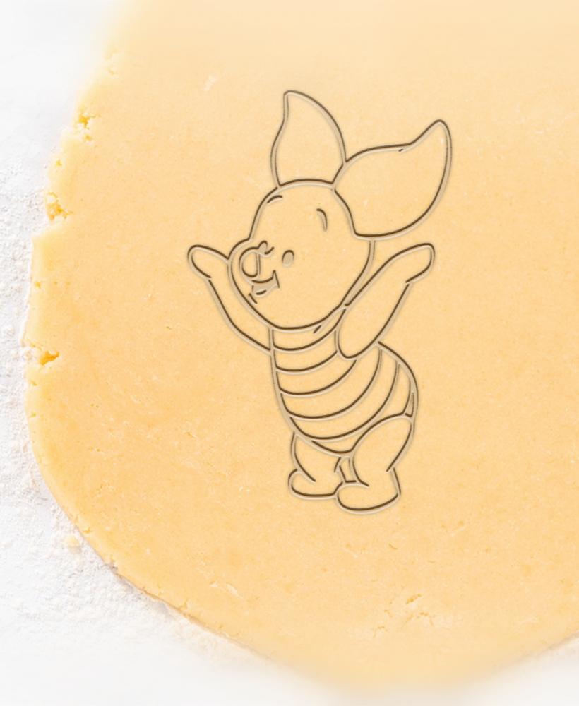 Winnie The Pooh Cookie Cutter, Biscuit Cutter 3d model