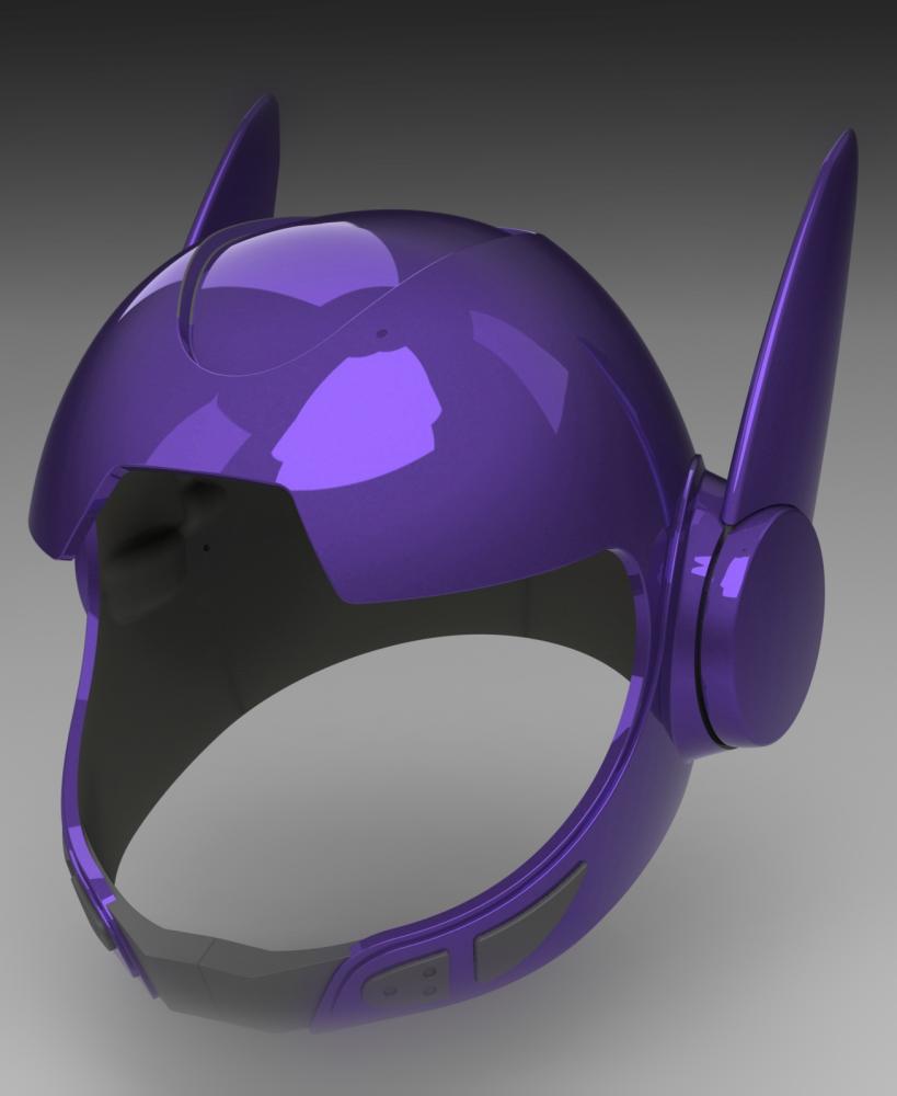 Big Hero 6's inspired Hiro Helmet 3d model