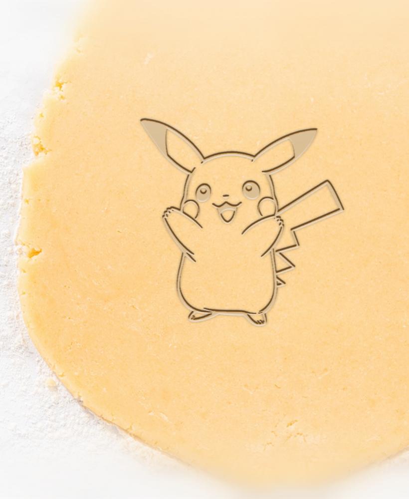 Pikachu Cookie Cutter, Biscuit Cutter 3d model