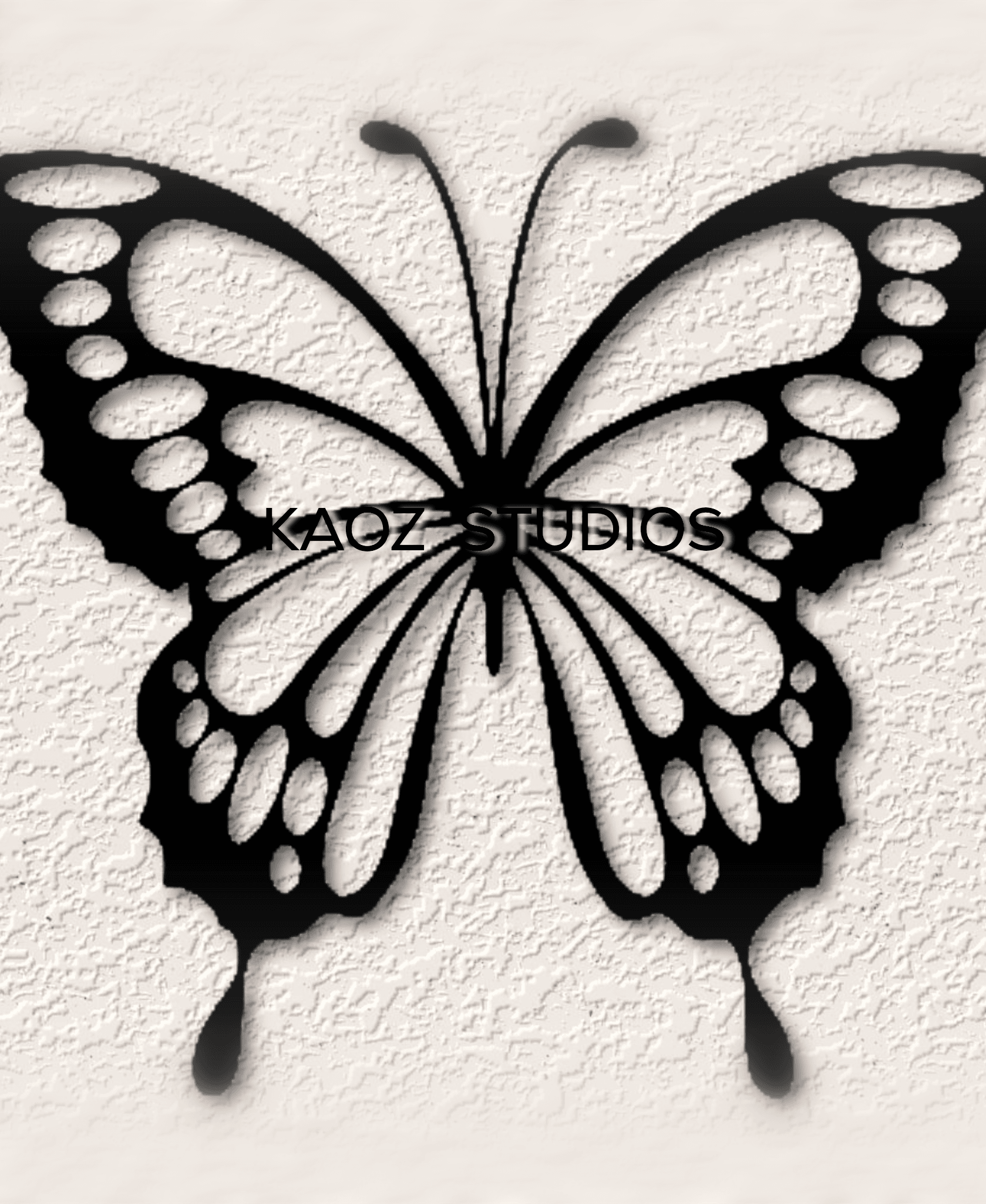 butterfly wall art swallowtail wall decor insect decoration 3d model