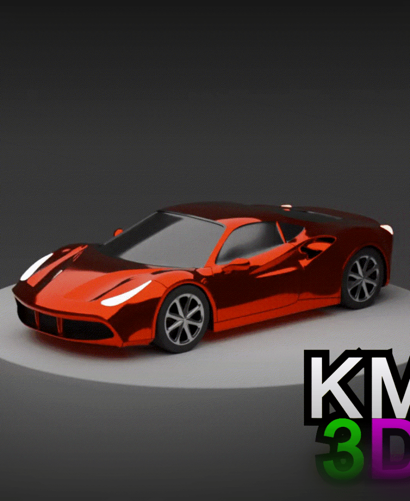 ferrari488gtb.stl 3d model