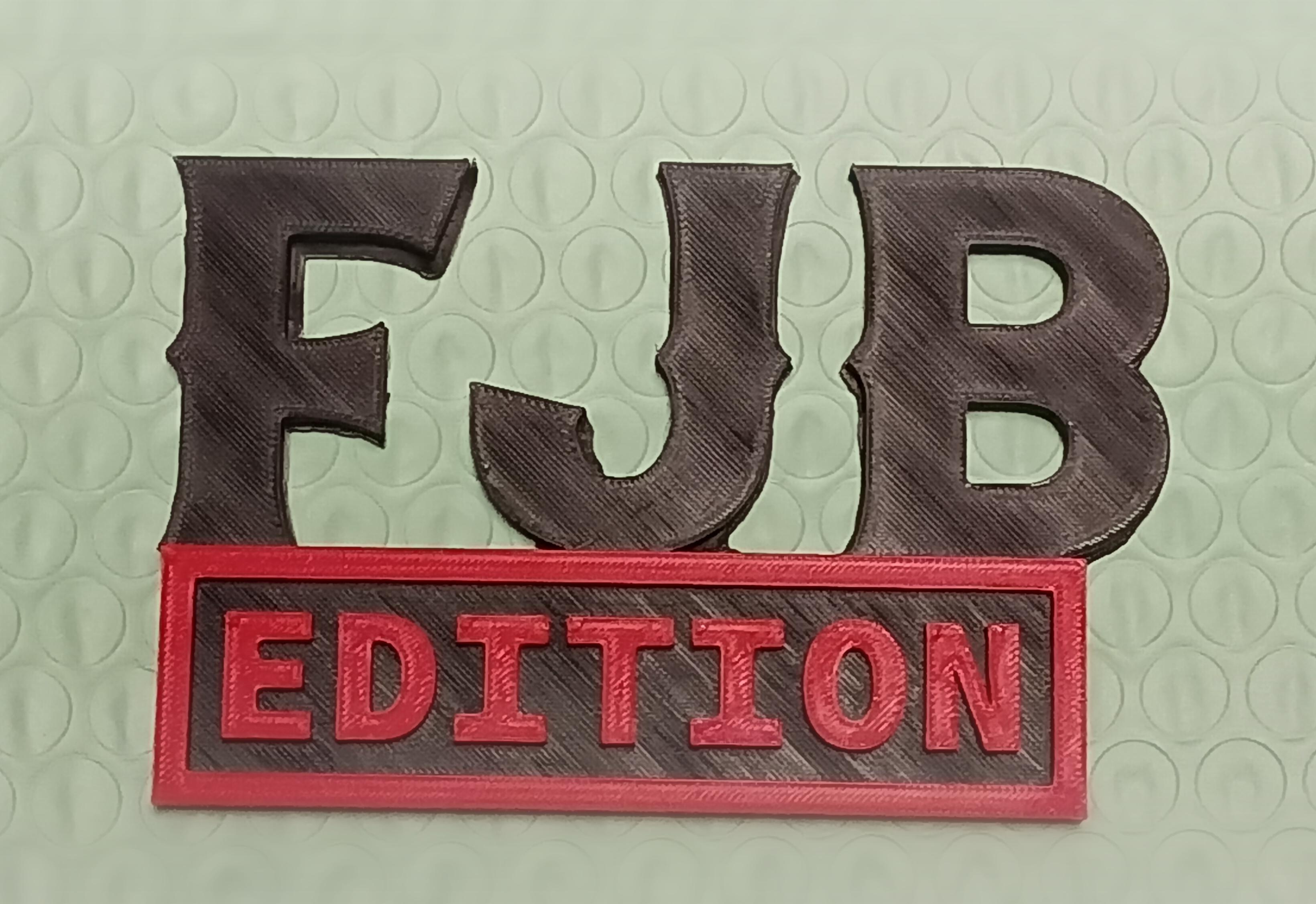  FJB edition badge multiple colors F joe biden  3d model