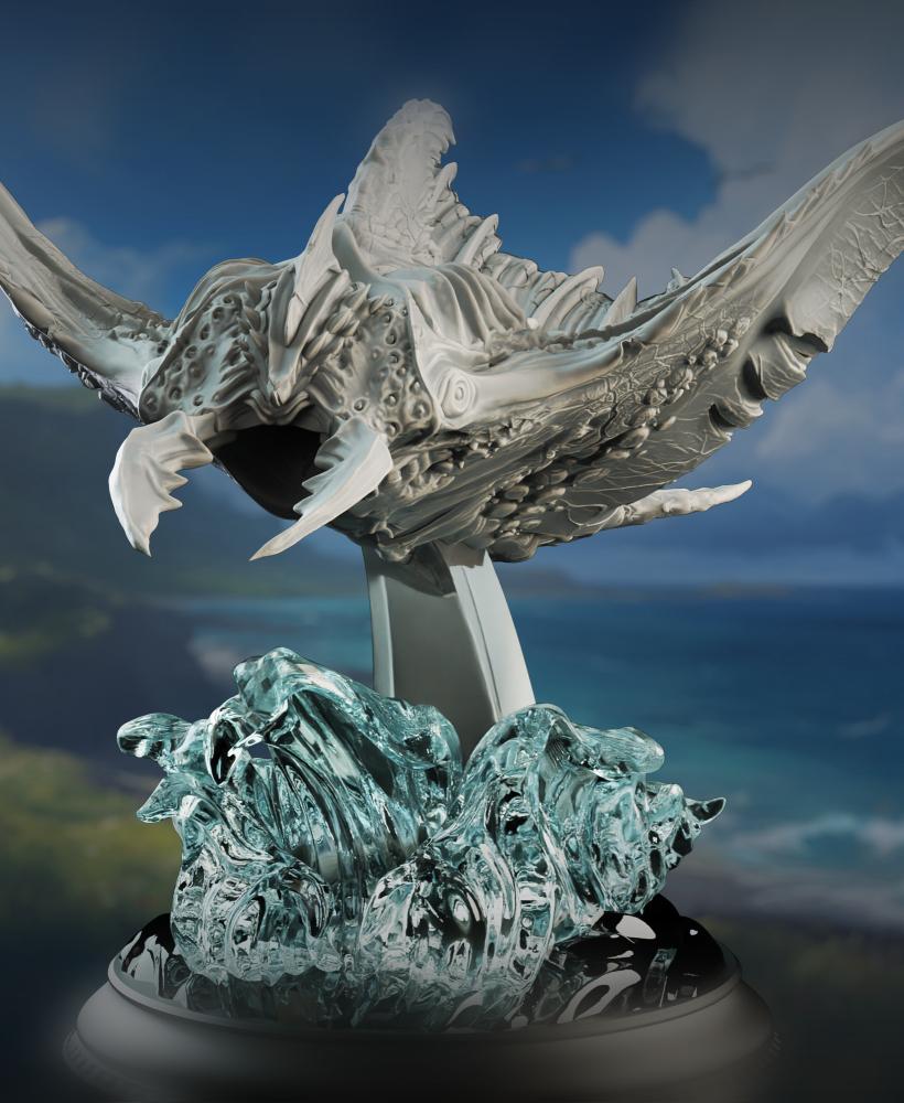 Flying Sea Ray - Tengaraya 3d model