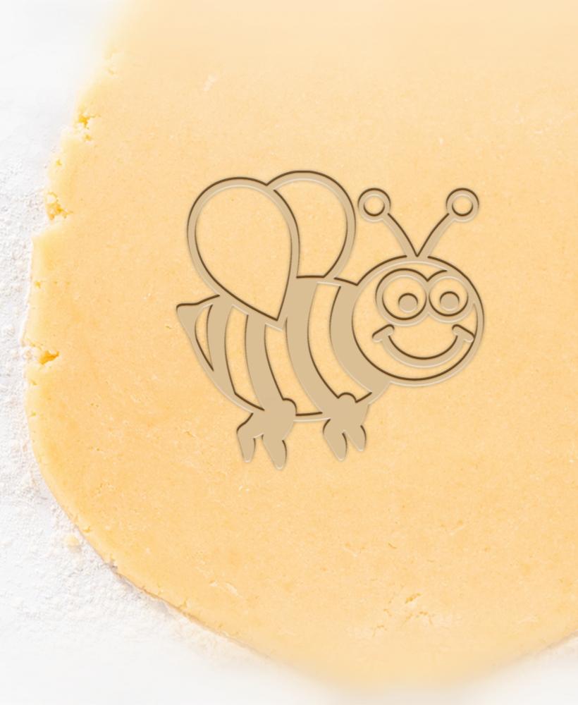 Bee Cookie Cutter, Biscuit Cutter 3d model