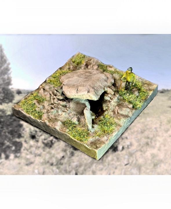 Cors y Gedol neolithic burial chamber 3d model