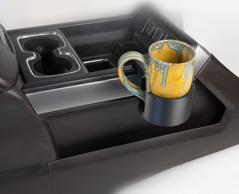 2014-2018 Silverado and Sierra Mug Holder - Full Center Floor Console 3d model