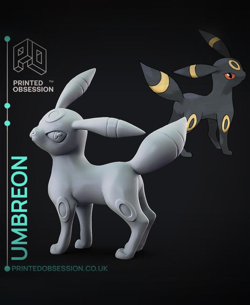 Umbreon - Pokemon - Fan Art 3d model