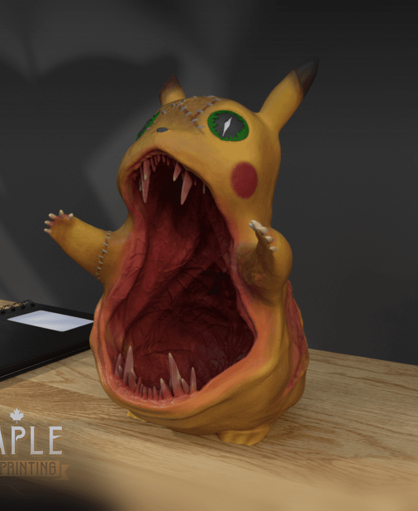 Monster Pikachu-V2 - Halloween - Pokemon 3d model