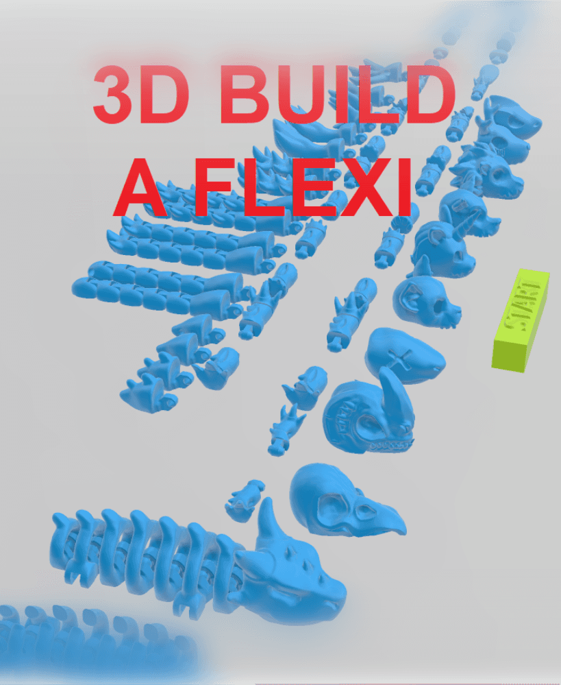 Build A Flexi - Flexi Builder Free Sample Pack 3d model