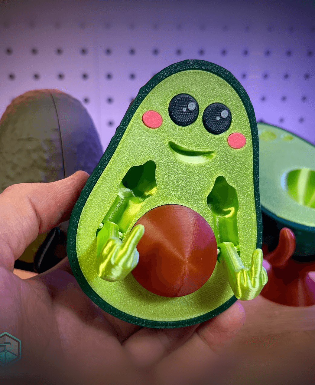 Bad Avocado 3d model