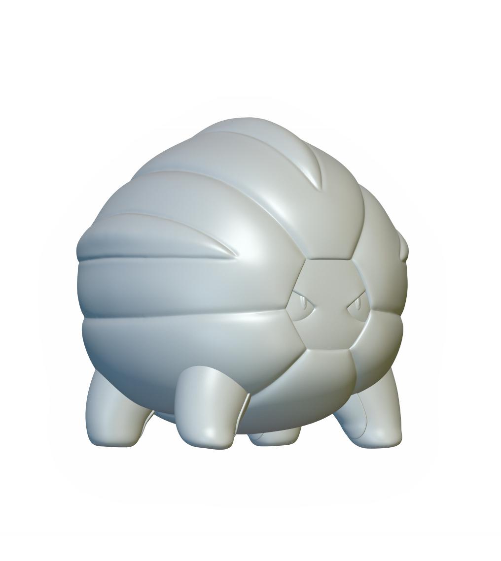 Pokemon Shelgon #372 - Optimized for 3D Printing 3d model