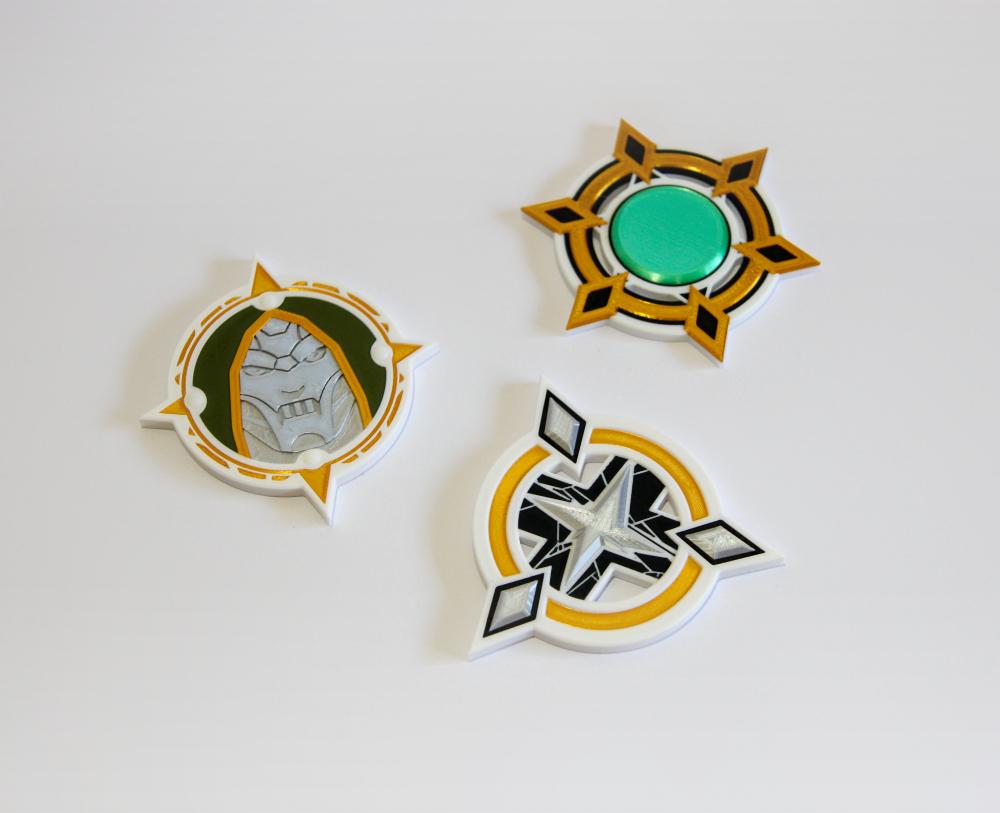 Fortnite Chapter 5 Season 4 Medallions 3d model