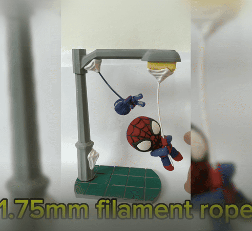 Articulated Cute Spider-Man 3d model