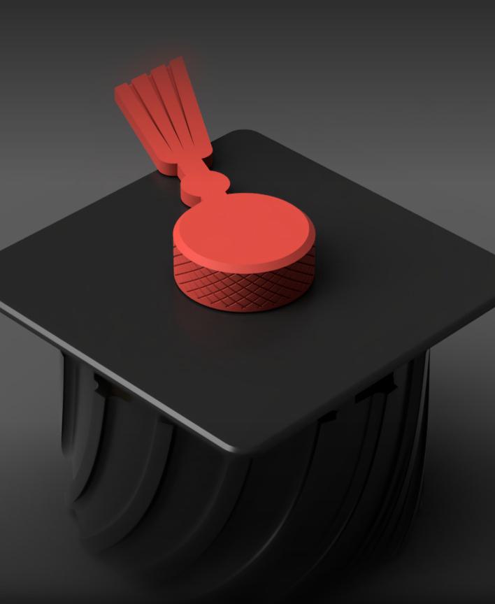 Graduation Favor 3d model