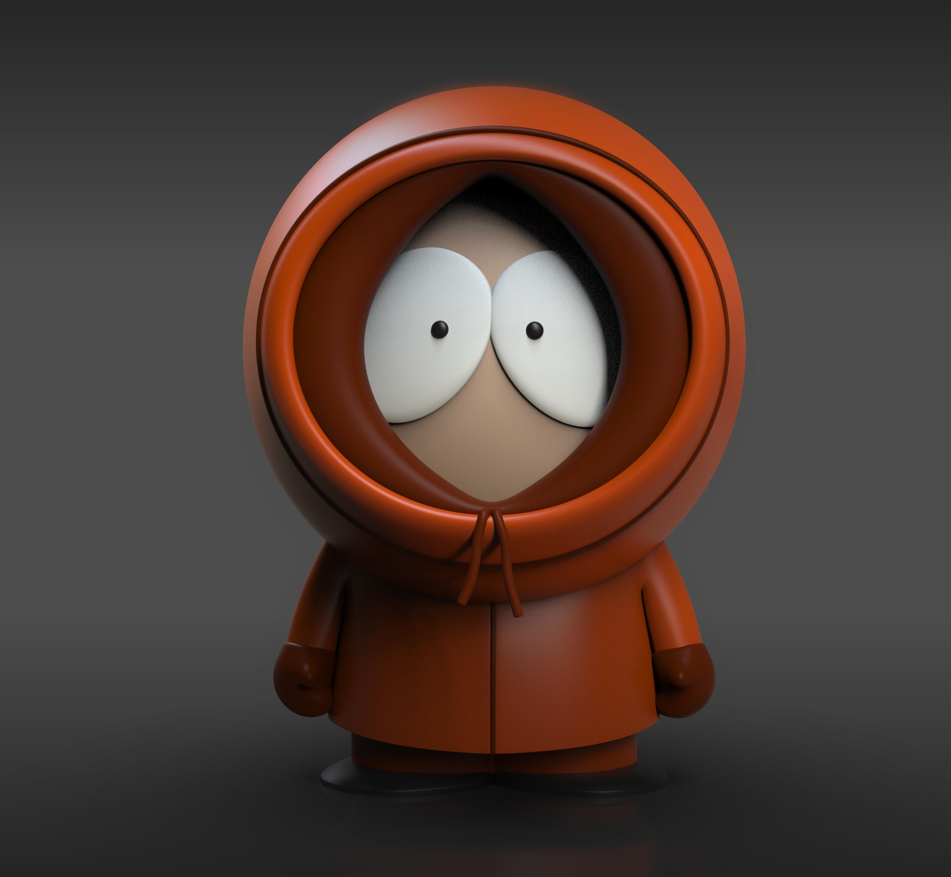 South Park Kenny Figure 3d model