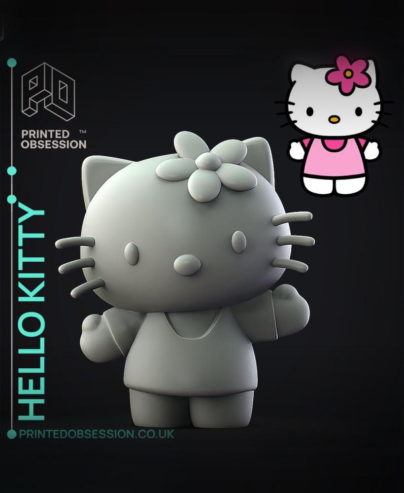 Hello Kitty - Fan Art 3d model