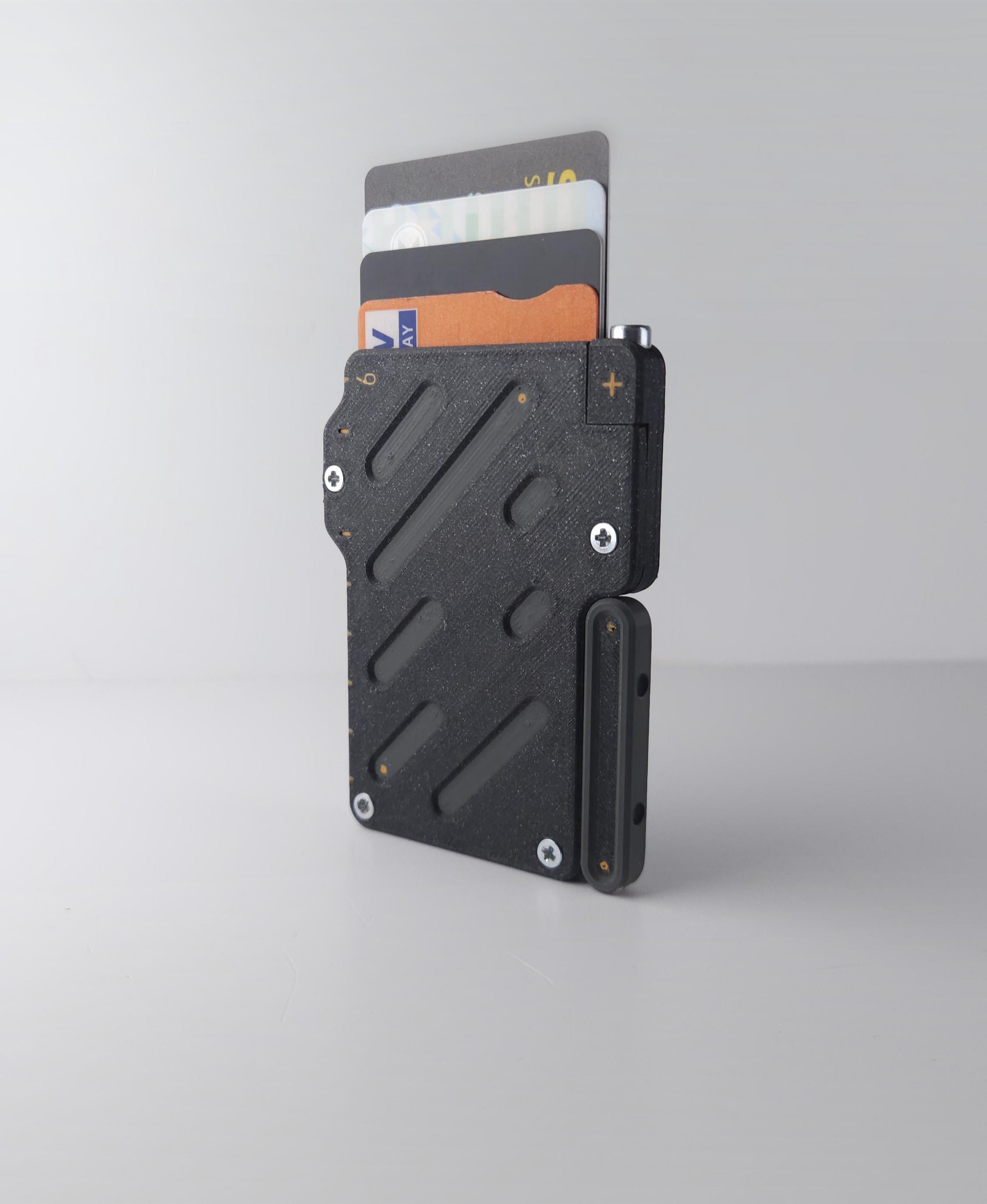 Lever action Wallet 3d model