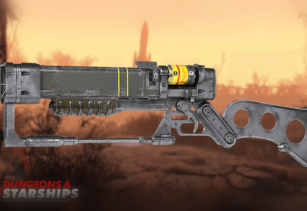 Laser Rifle - Fallout  3d model
